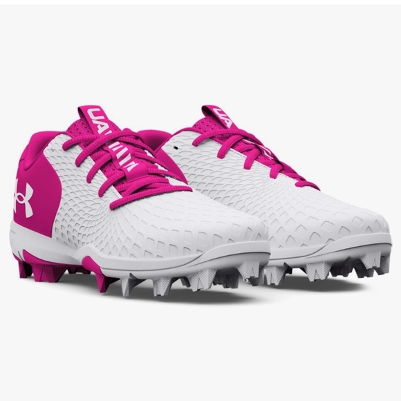 Under Armour Girl's Glyde 2.0 Rm Jr Softball Shoe - Picture 1 of 7